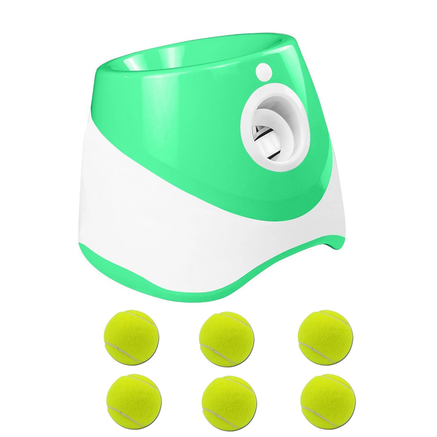 Automatic Dog Ball Launcher – Interactive Tennis Throwing Machine with USB Rechargeable Catapult for Fun Pet Play