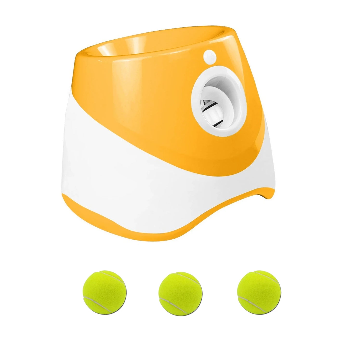 Automatic Dog Ball Launcher – Interactive Tennis Throwing Machine with USB Rechargeable Catapult for Fun Pet Play