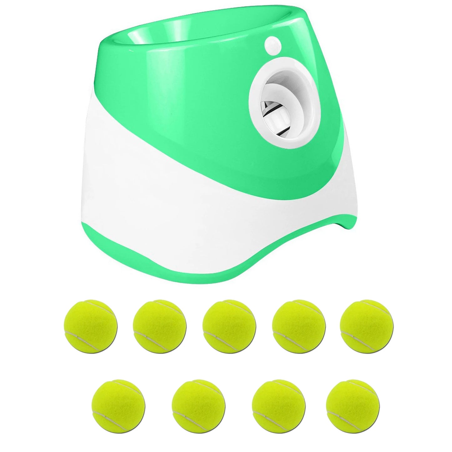 Automatic Dog Ball Launcher – Interactive Tennis Throwing Machine with USB Rechargeable Catapult for Fun Pet Play