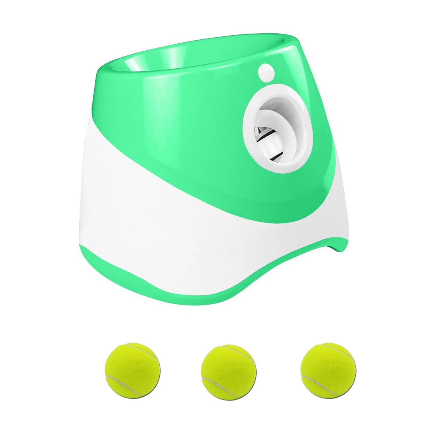 Automatic Dog Ball Launcher – Interactive Tennis Throwing Machine with USB Rechargeable Catapult for Fun Pet Play